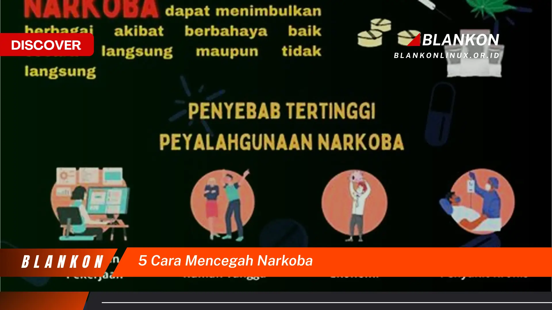 5 cara mencegah narkoba