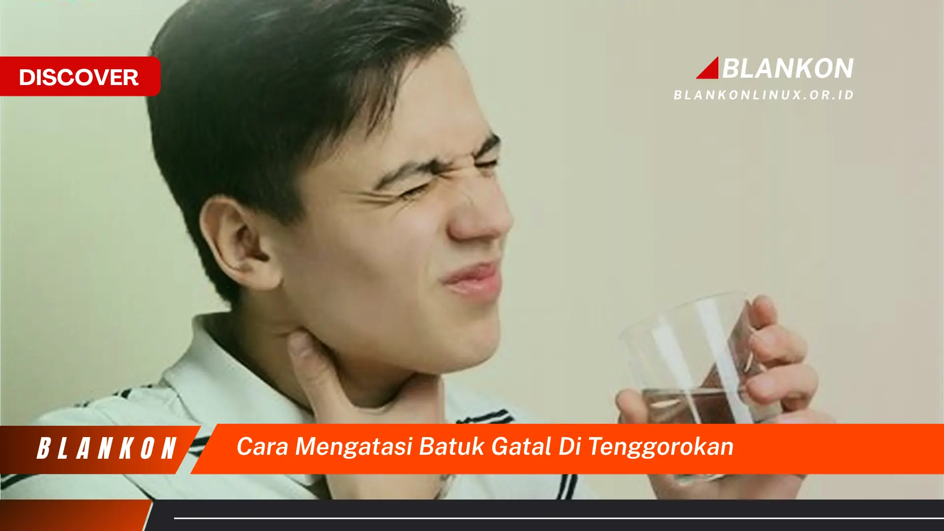 cara mengatasi batuk gatal di tenggorokan