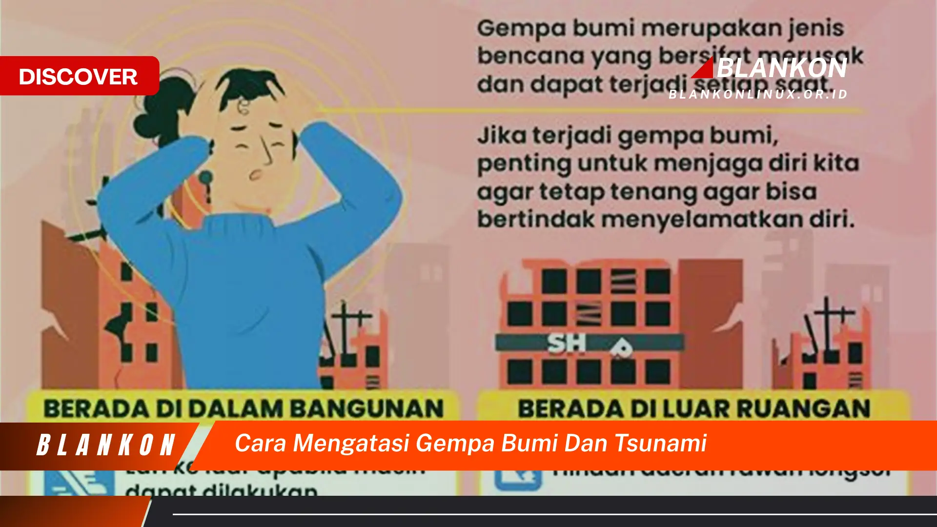 cara mengatasi gempa bumi dan tsunami