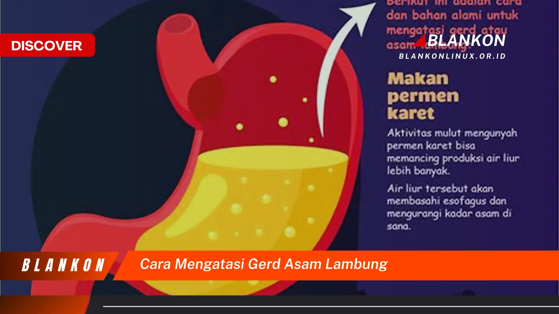 cara mengatasi gerd asam lambung