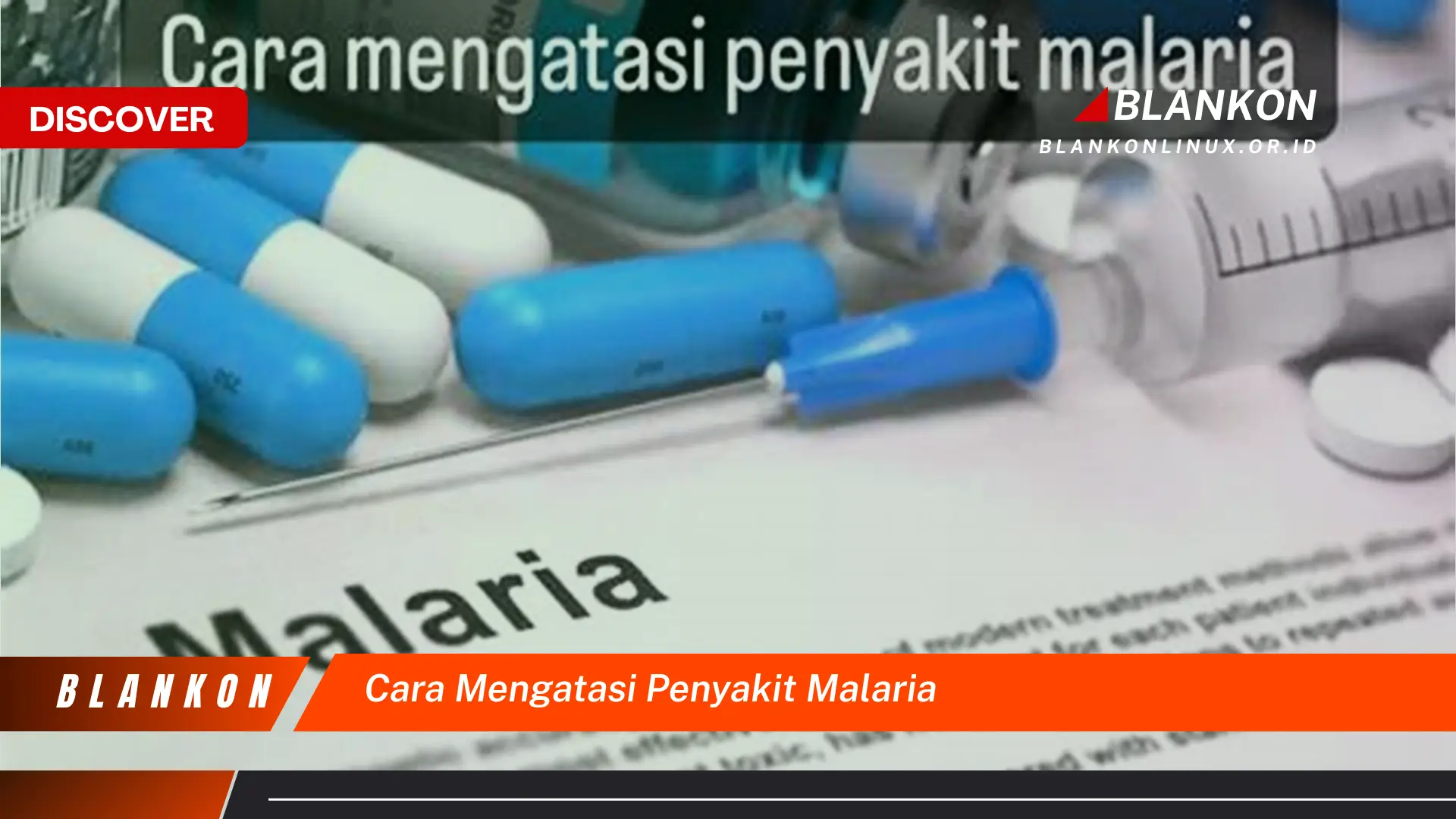 cara mengatasi penyakit malaria