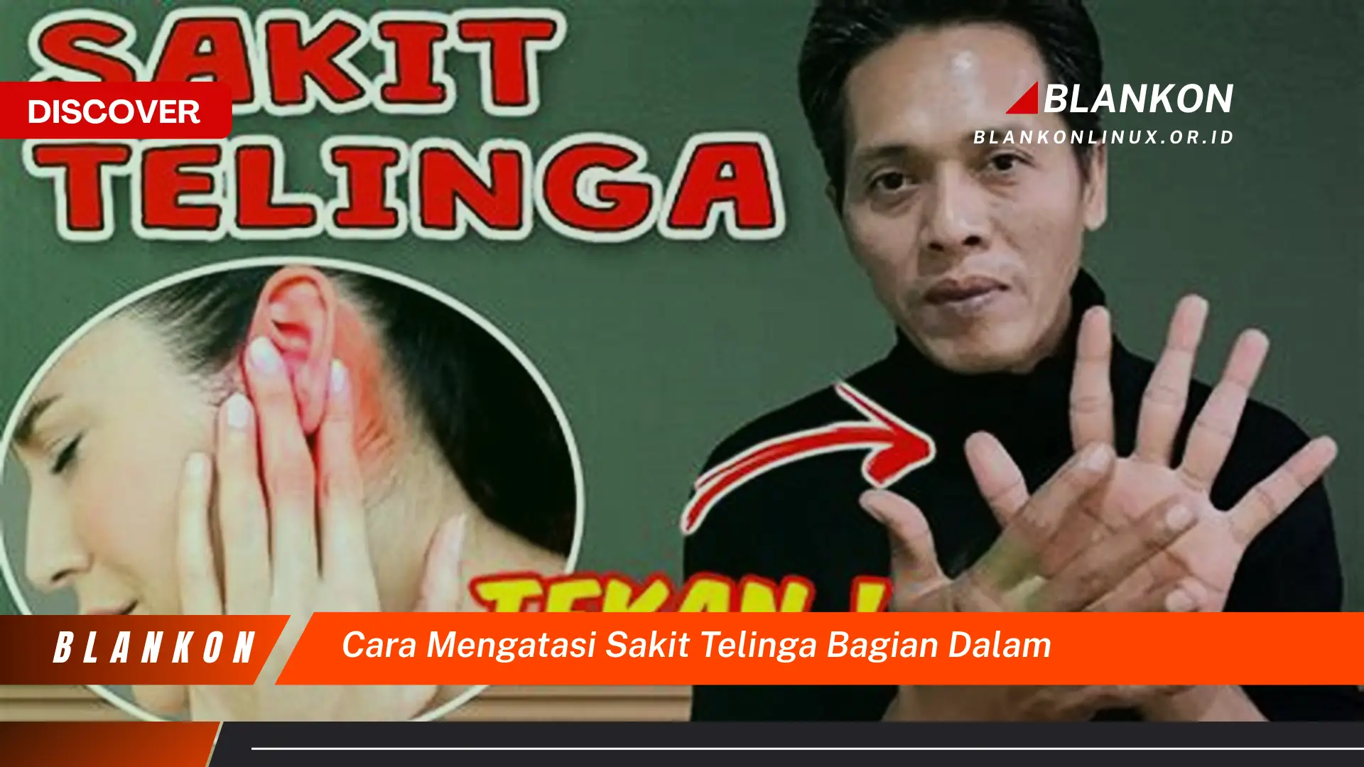 cara mengatasi sakit telinga bagian dalam