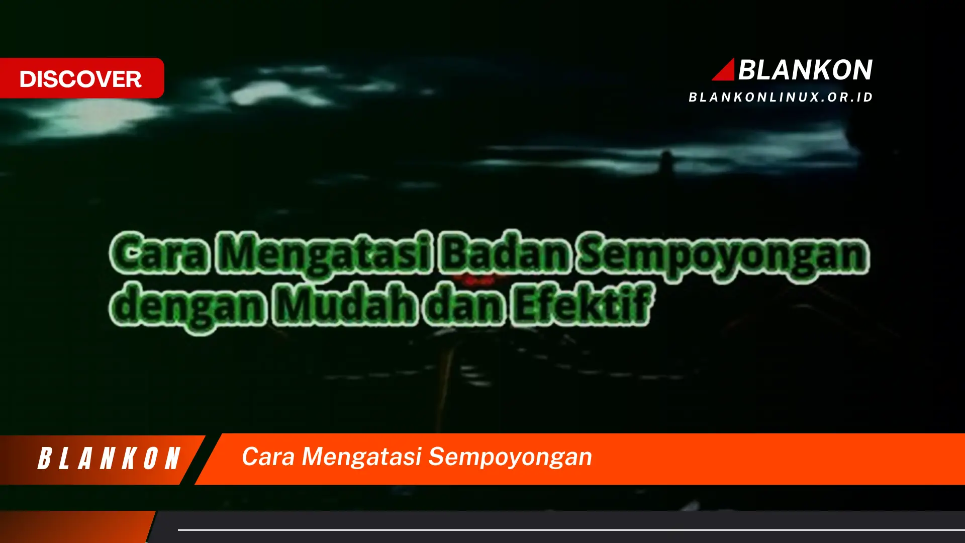 cara mengatasi sempoyongan cara mengatasi sempoyongan