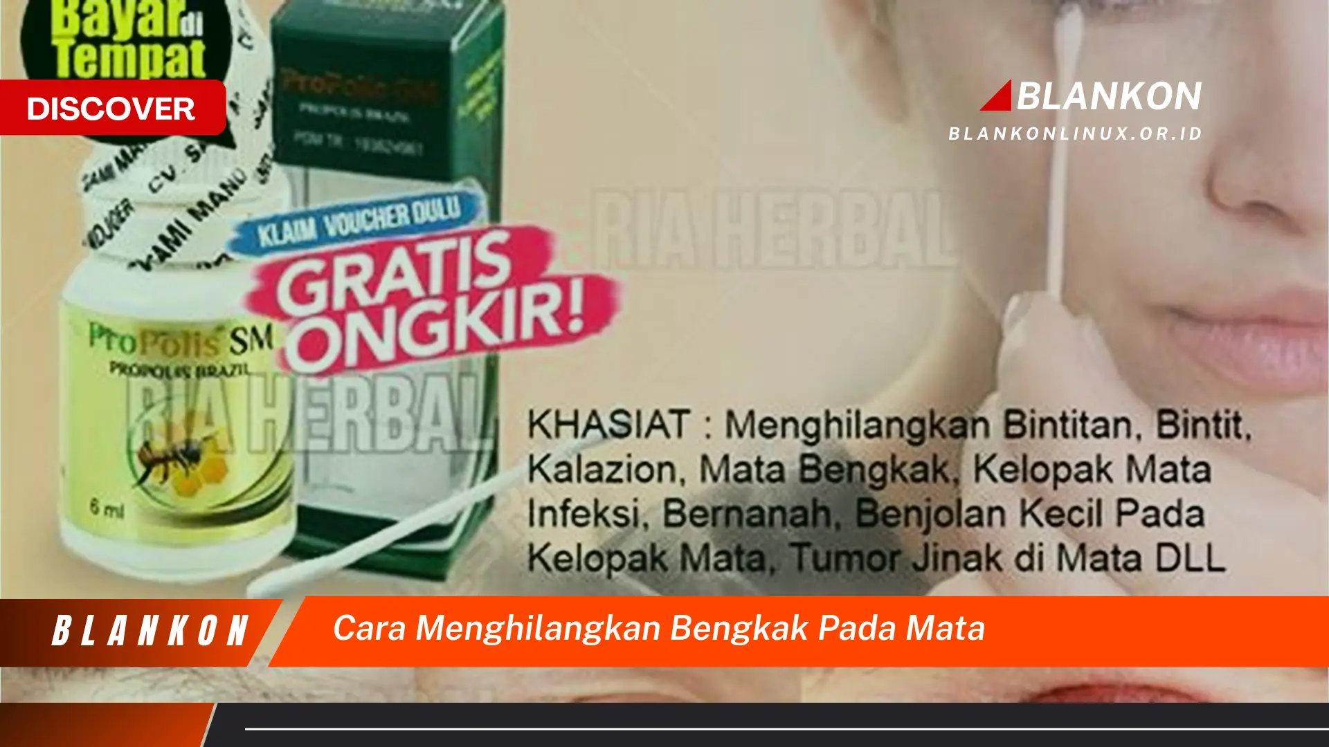 cara menghilangkan bengkak pada mata