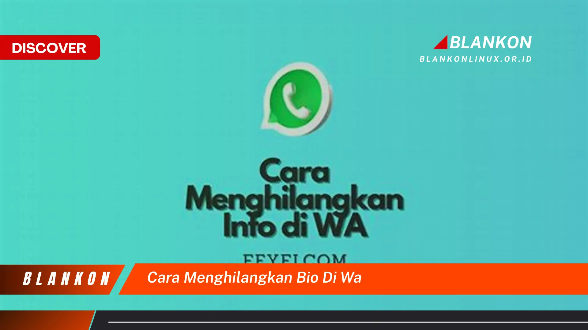 cara menghilangkan bio di wa cara menghilangkan bio di wa