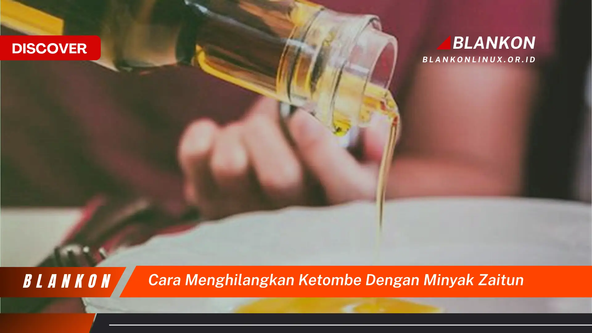 cara menghilangkan ketombe dengan minyak zaitun