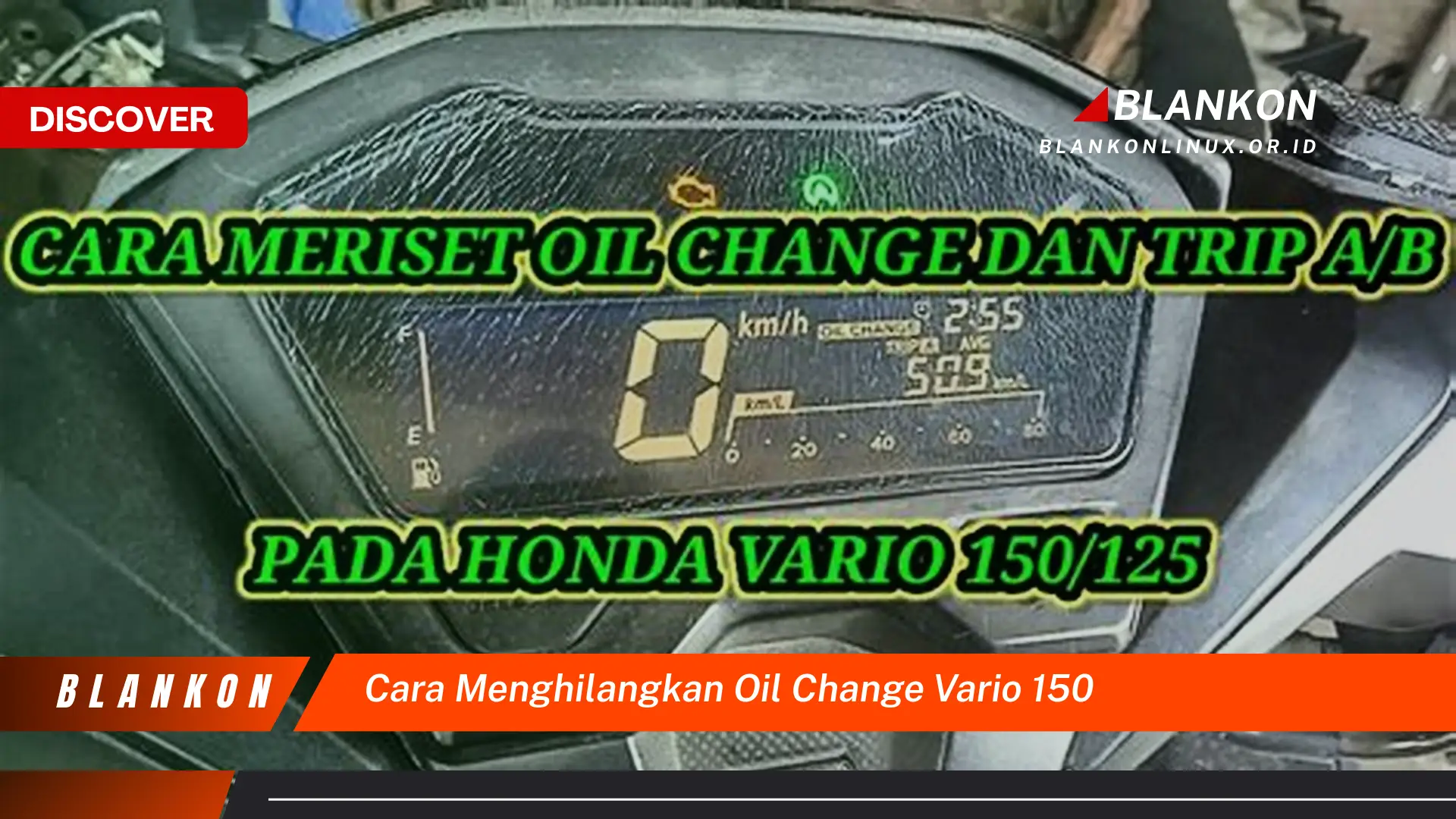 cara menghilangkan oil change vario 150 cara menghilangkan oil change vario 150