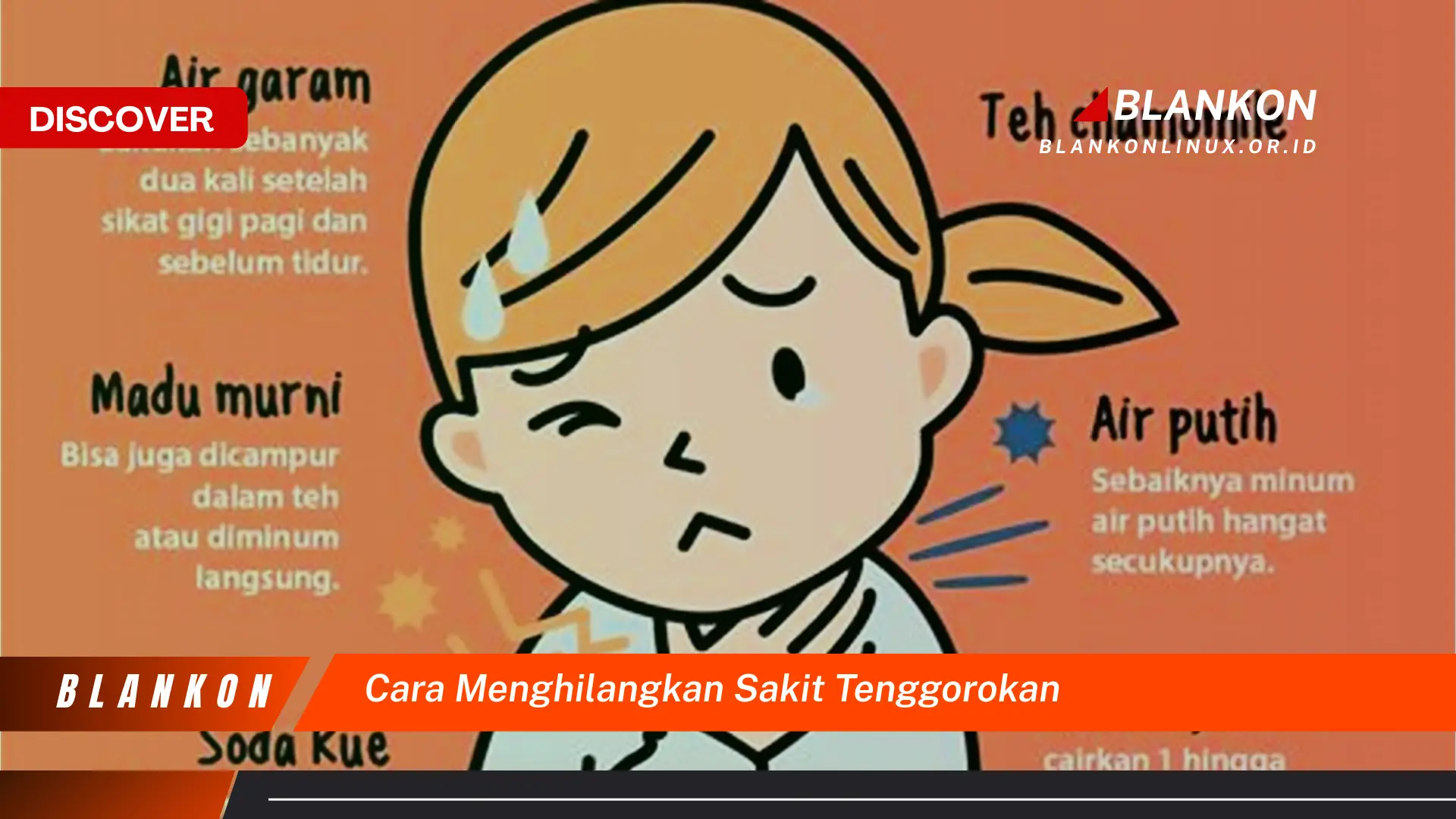 cara menghilangkan sakit tenggorokan