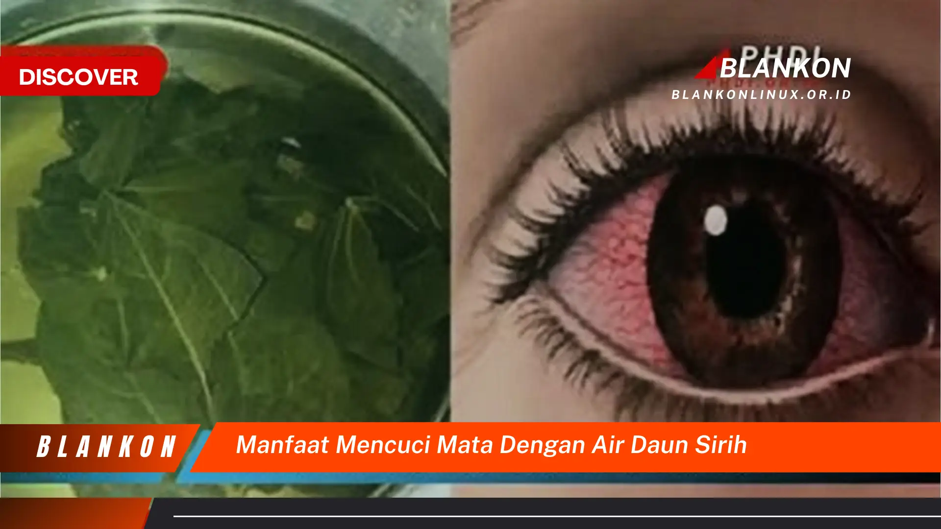 7 Manfaat Ajaib Cuci Mata Air Daun Sirih