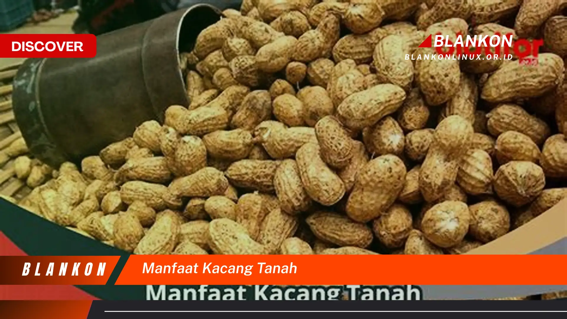 manfaat kacang tanah