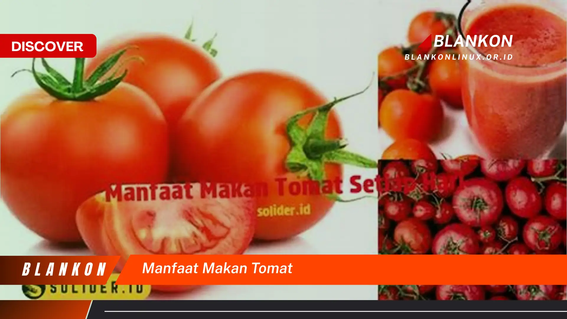 manfaat makan tomat