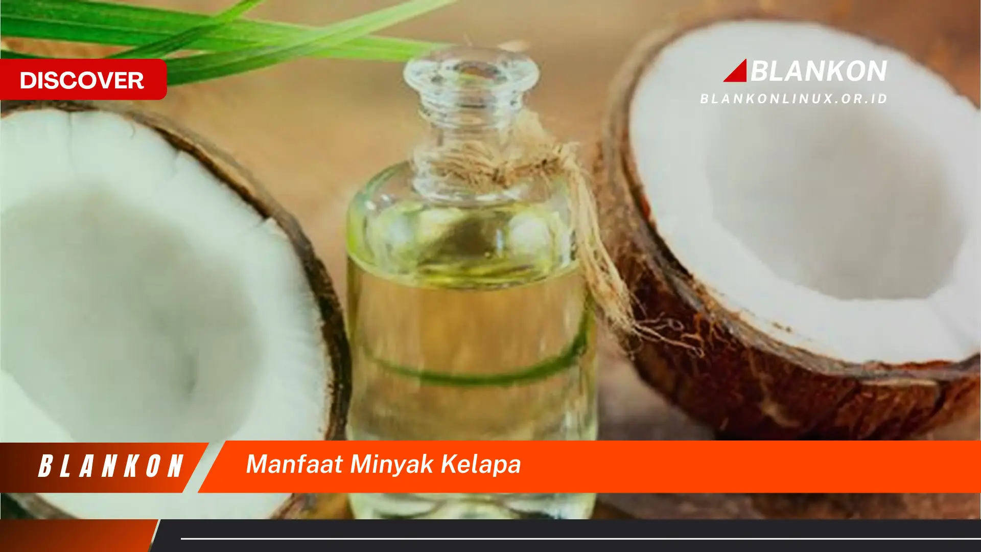 manfaat minyak kelapa