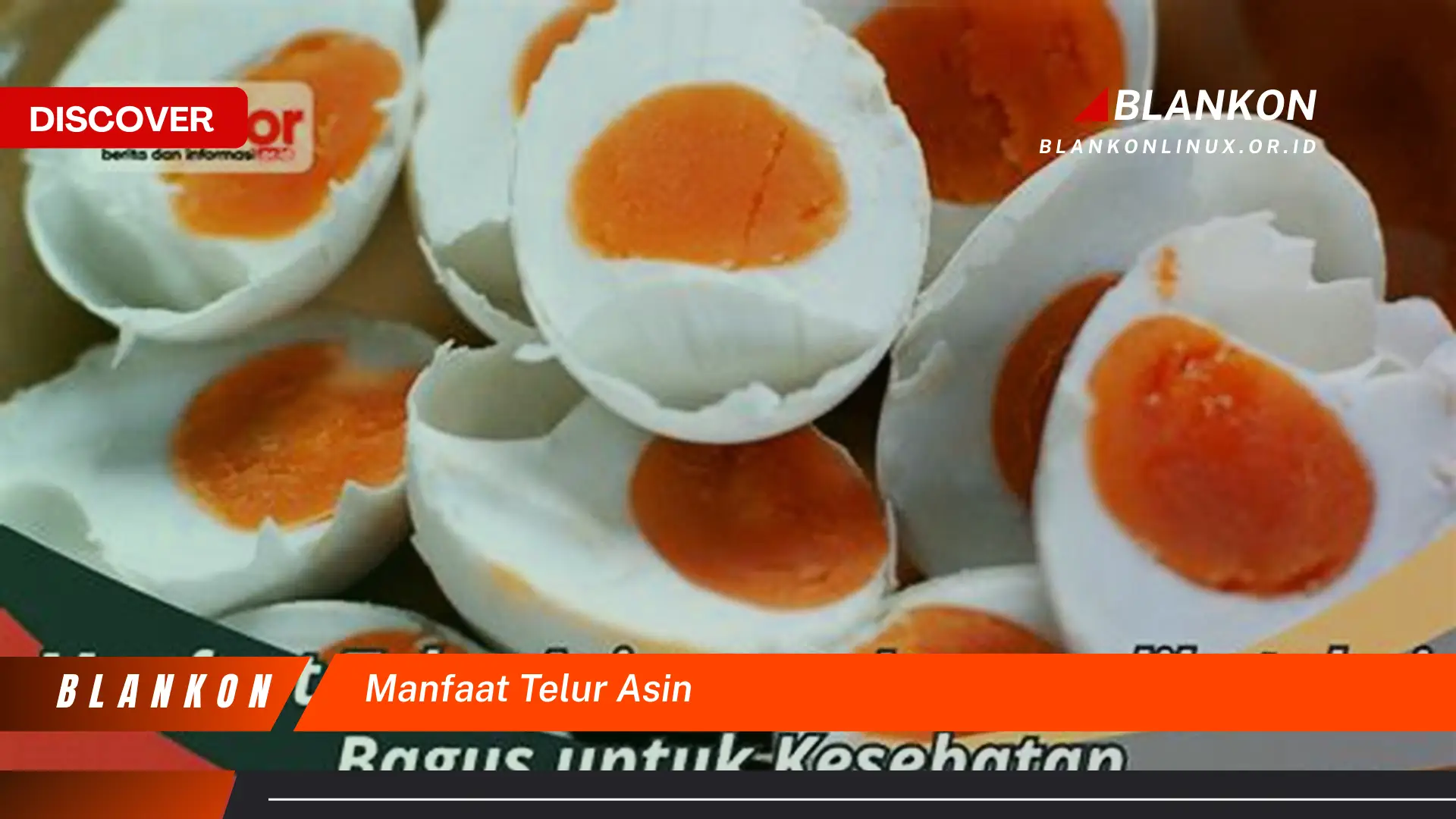 manfaat telur asin