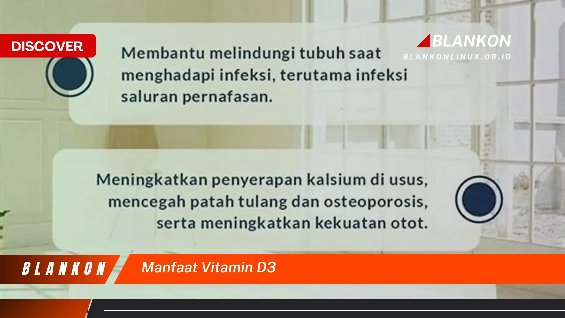 manfaat vitamin d3